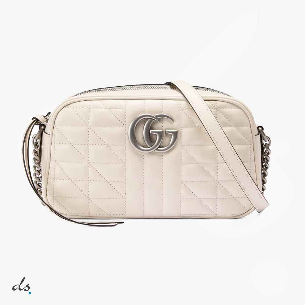 Gucci GG Marmont small shoulder bag White (1)