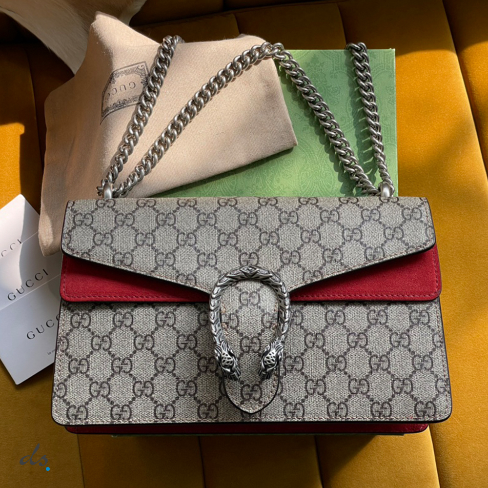 Gucci Dionysus GG small shoulder bag Red (2)