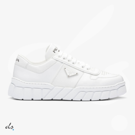 PARADA Leather sneakers White