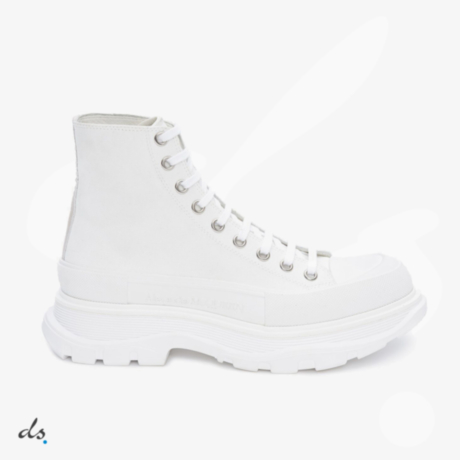 Alexander McQueen Tread Slick Boot in White