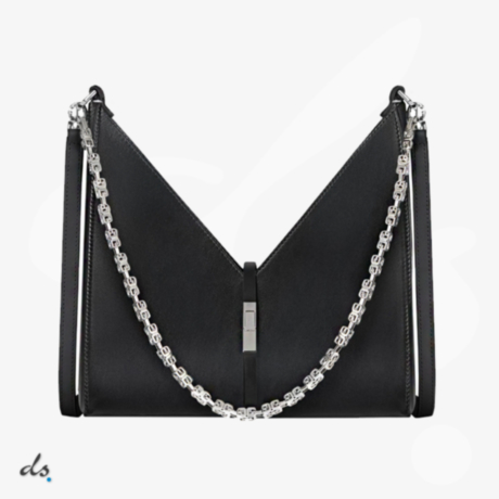 GIVENCHY Small Cut Out bag in box leather with chain