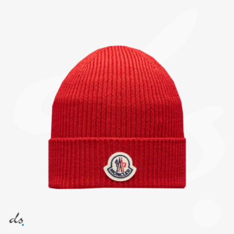 Moncler Wool Beanie Red