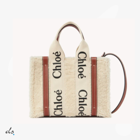 Chloe small woody tote bag with strap
