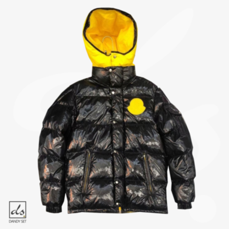 Moncler Reversible Down Jacket Black/Yellow