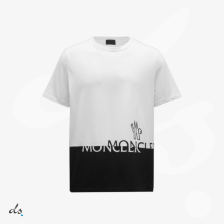 Moncler Large Lettering T-Shirt White