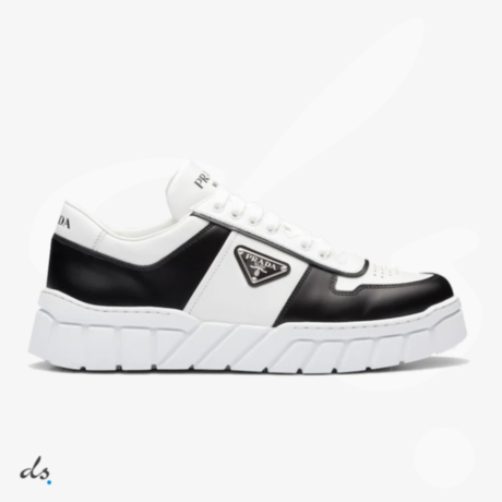 PARADA Leather sneakers White and Black