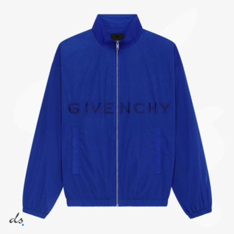 GIVENCHY Jogger vest in GIVENCHY 4G embroidered nylon Blue