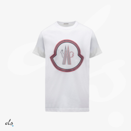 Moncler Logo short Sleeve T-Shirt White
