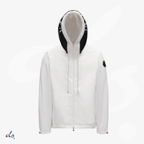 Moncler Vessil Hooded Jacket Seed Pearl