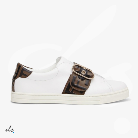 Fendi Signature White leather sneakers