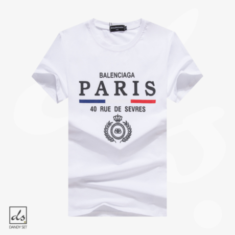 Balenciaga Paris Flag T-shirt